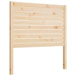 vidaXL Tête de lit 106x4x100 cm Bois massif de pin