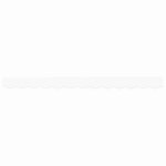 vidaXL Lambrequin de rechange pour 2 5 m Blanc Polyester