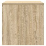 vidaXL Tables gigognes 3 Pièces Chêne sonoma Aggloméré