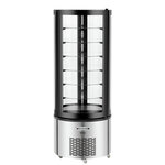Vitrine réfrigérée 4 faces vitrées à gâteaux - 400 litres - bartscher - r290a - verre400 680x680x1750mm