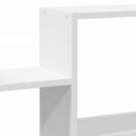 vidaXL Étagère murale blanc 96x18x60 cm bois d'ingénierie