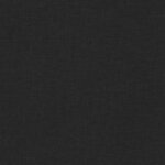 vidaXL Chaise pivotante de bureau Noir Tissu