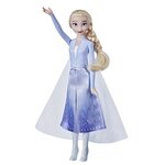 Disney la reine des neiges 2 - poupée elsa poussiere d'étoiles avec jupe  bottes et longs cheveux blonds - pour enfants - des 3 ans