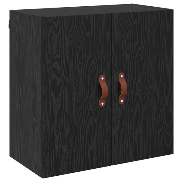 vidaXL Meuble mural Chêne noir 60 x 31 x 60 cm Bois d'ingénierie