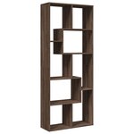 vidaXL Étagère séparatrice de pièce chêne marron 67x25x161 5 cm