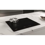 Whirlpool - wsq4860ne - table de cuisson induction - 4 foyers - 7200w - l60 cm - rêvetement verre noir