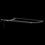 vidaXL Auvent Rétractable Noir 400 × 300 cm tissu