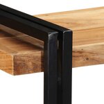 vidaXL Étagère murale 110x33x45 cm bois massif d'acacia