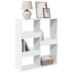 vidaXL Bibliothèque/Cloison de séparation blanc 100x33x115 cm