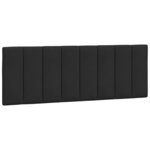 vidaXL Cadre de lit avec lumières LED noir 140x200 cm velours