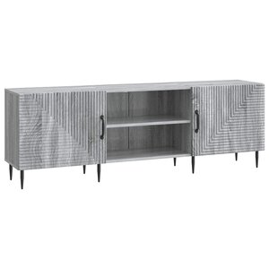 vidaXL Meuble TV Sonoma gris 150 x 31 x 50 cm Bois d'ingénierie