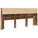 vidaXL Cabinet de Tête de Lit Bois ancien 220 x 19 x 101.5 cm