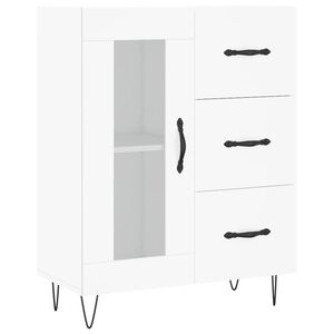 vidaXL Buffet blanc 69 5x34x90 cm bois d'ingénierie