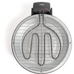 Barbecue électrique de table 1250W Ø 30 cm - Bac amovible - Témoin lumineux - Démontable
