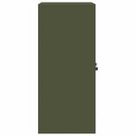 vidaXL Armoire de rangement Vert olive 60 x 40 x 90 cm Acier