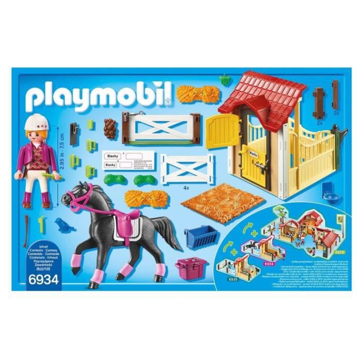 Playmobil box à chevaux - Playmobil