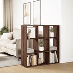 vidaXL Étagère séparatrice de pièce chêne marron 102x29x103 5 cm