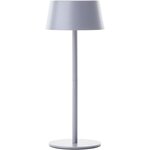 Lampe de table d'extérieur Picco - LED et solaire - Métal et plastique - 5 W - Gris dépoli