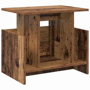 vidaXL Meuble TV Bois ancien 50 x 35 x 45 cm Bois d'ingénierie