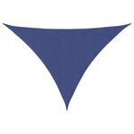 vidaXL Voile de parasol tissu oxford triangulaire 3x4x5 m bleu