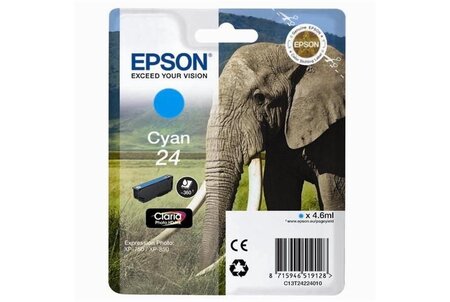 Cartouche d'encre epson elephant t2422 (cyan)