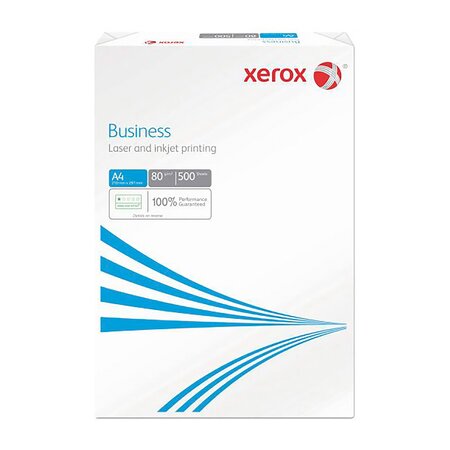 Papier blanc xerox business a4 80 g xerox - ramette de 500 feuilles - lot de 5