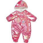 Zapf Creation 709597 - Baby Annabell Combinaison d'hiver rose 43cm