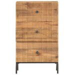 vidaXL Buffet 45x30x75 cm Bois de manguier massif