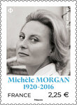 Timbre - Michèle Morgan - Lettre Internationale