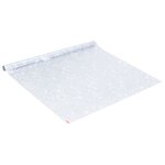 vidaXL Film pour fenêtre dépoli motif de fleur 45x500 cm PVC