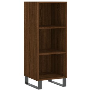 vidaXL Buffet chêne marron 34 5x32 5x90 cm bois d'ingénierie