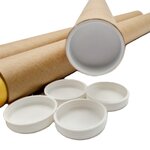 Lot de 50 Tubes carton brun pour affiche poster 6 cm x 85 cm