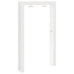 vidaXL Douche d'extérieur 226 cm Blanc