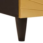 vidaXL Table de chevet 50 x 33 x 62 cm Bois de mangue massif