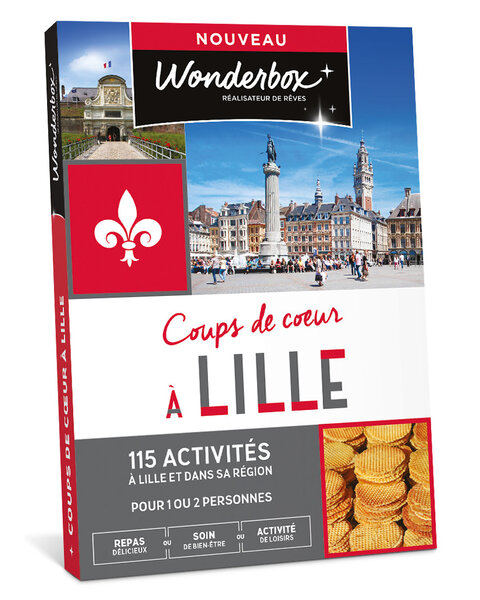 Coffret cadeau - WONDERBOX - Coups de cœur à Lille