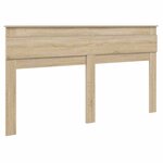 vidaXL Tête de lit Chêne Sonoma 180 cm Bois d'ingénierie