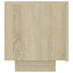 vidaXL Meuble TV Chêne sonoma 100x35x40 cm Bois d'ingénierie