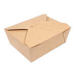 Lot de 300 boîtes repas en carton compostable - vegware -  - carton compostable
