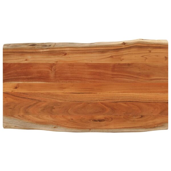 vidaXL Dessus de table 120x60x3 8cm rectangulaire bois massif d'acacia