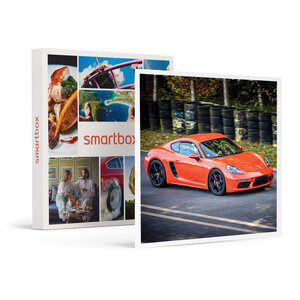 SMARTBOX - Coffret Cadeau Stage de pilotage : 3 tours sur le circuit de Lohéac en Porsche Cayman - Sport & Aventure