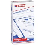 Marqueur Permanent 400 Marron Pointe Fine 1 mm x 10 EDDING