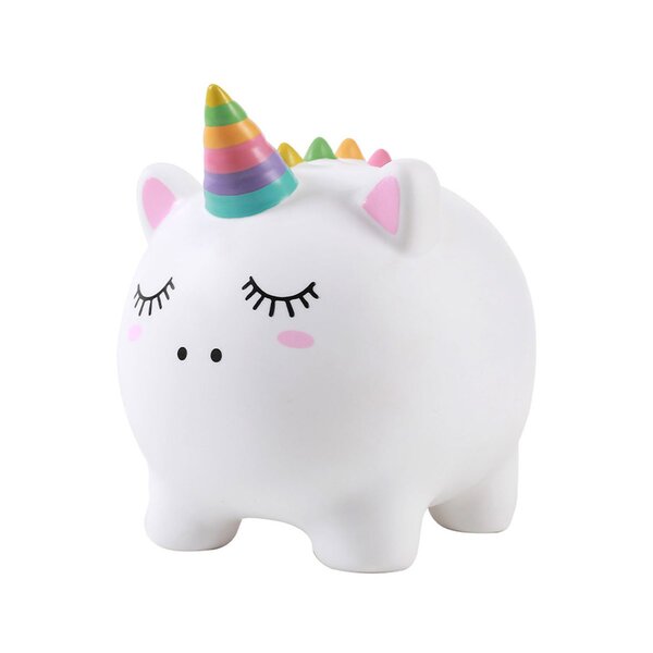 Tirelire plastique Licorne