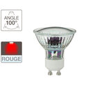 Ampoule led spot  culot gu10  0 6w cons. (n.c eq.)  lumière lumière rouge