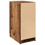 vidaXL Armoire de bureau vieux bois 33x50x75 cm bois d'ingénierie
