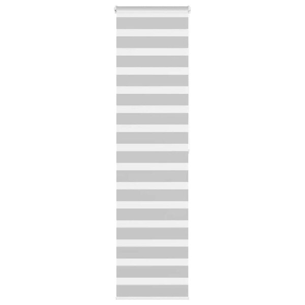 vidaXL Store zèbre gris clair largeur du tissu 50 9 cm polyester