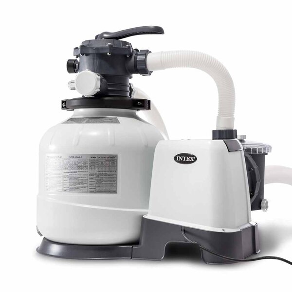Intex Pompe de filtration à sable Krystal Clear 26648GS 10 5 m³/h