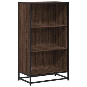 vidaXL Bibliothèque chêne marron 60x35x107 5 cm bois d'ingénierie