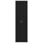 vidaXL Armoire Chêne noir 55 x 25 x 189 cm Bois d'ingénierie