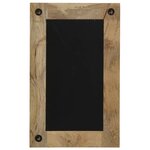vidaXL Miroir Bois de manguier massif 50 x 80 cm