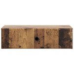 vidaXL Table d'appoint murale Bois ancien 59 x 34 5 x 17 cm